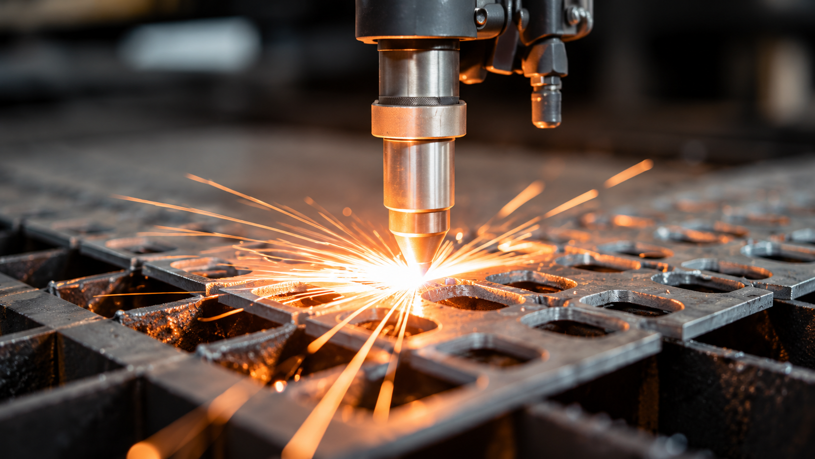 ARCBRO 130HD plasma cutting in operation