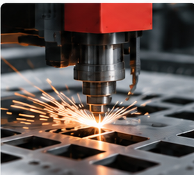 Metal fabrication plasma cutting application