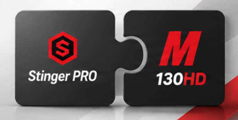 Stinger Pro and 130HD matched system components