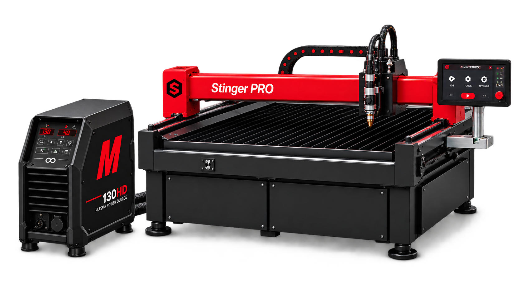Stinger Pro and 130HD complete CNC plasma cutting package