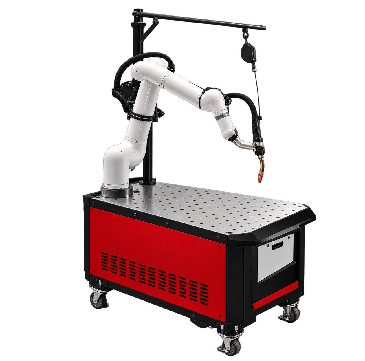 Integrated Cobot Welding Workstation